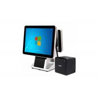China WIFI Touch Screen POS Terminal , POS Touch Screen Computer Clean Cut Metallic Design on sale