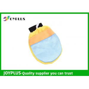 Multi - Purpose Microfiber Car Wash Sponge , Microfiber Chenille Wash Mitt HPG220