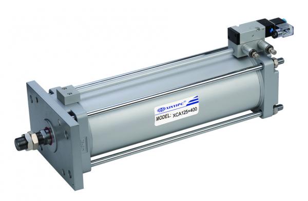 Bore Size 32 ~ 320mm SC Type Double Acting Pneumatic Cylinder With Adjustable