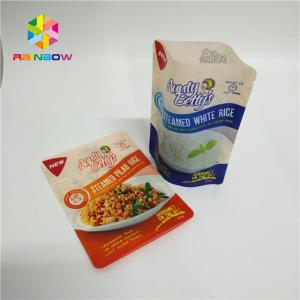 China Food Grade Food Vacuum Seal Bags High Temperature Plastic Standing Retort Pouch supplier