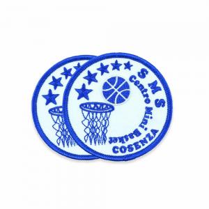 Custom Logo Patches Embroidery Basketball Team Iron On Patch For Jerseys Hats