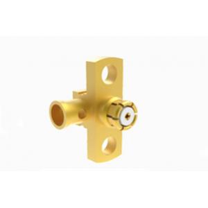 Brass SMP Female Right Angle Flange Mount RF Socket for CXN3506/MF108A Cable