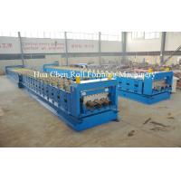 China Metal Floor Deck Cold Roll Forming Machine for Thickness 1.5mm 22KW on sale