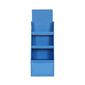 China Solid Color Cardboard Display Stands / Corrugated 3 Tier Cardboard Display supplier