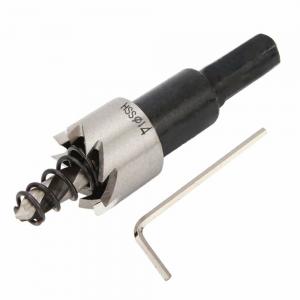 China HSS 14mm Hole Saw Arbors Drill Bit , High Speed Steel Hole Saw Cutter Tool supplier