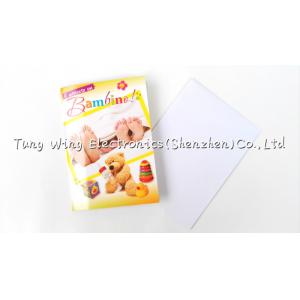 China Envelope Musical Greeting Card with sound chips for Festival gifts supplier