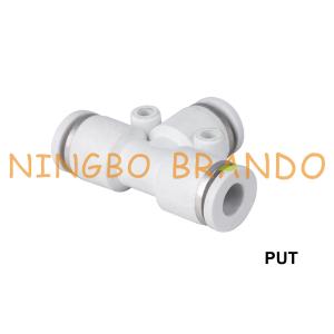China Encaixes de mangueira pneumáticos POSTOS do ar da invasão do T da união 1/8 1/4 3/8 1/2” supplier