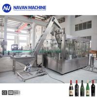 China Automatic Washing Filling Capping Glass Bottle Wine Filling Machine on sale