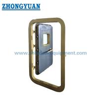 China A60 Fire Proof Watertight Steel Door with Hinges Marine Outfitting on sale