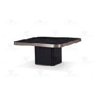 China Luxury Ceramic Marble top Coffee Table Elevated Coffee Table square coffee table on sale