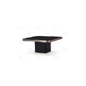 Luxury Ceramic Marble top Coffee Table Elevated Coffee Table square coffee table