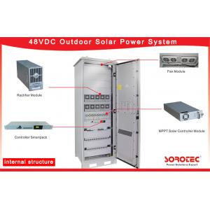 China 220VAC Off Grid 48V DC Power Supply Solar with Solar Panel / Solar Cabinet / MPPT/220VAC Off Grid 48V DC Power Supply So supplier