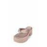 China Lotus Pink Womens Wedge Heeled Shoes wholesale
