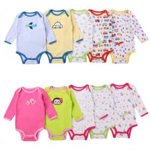 China Fashion Cute Newborn Baby Clothes Elegant Toddler Cotton Romper Super Soft supplier