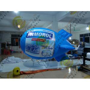 Big PVC Trade Show Helium Blimps Fire Resistant Durable Colorful