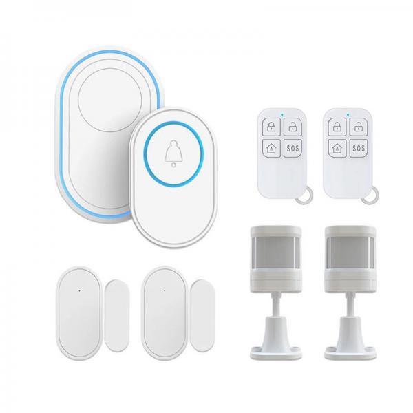 Ring Bell 100dB Tuya WiFi Security Alarm System