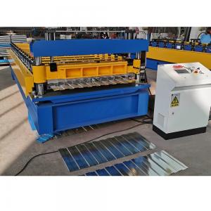 China C8 C10 C21 Roofing Sheet Roll Forming Machine 4Kw PPGI Metal Wall Panel supplier