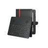 China Embedded PU leather 5V Ipad3 Bluetooth Keyboard Case 2.0 with stereo speaker wholesale