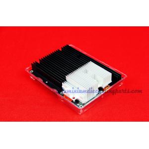 Silver Anodize Aluminum Extrusion Heat Sink For Computer CPU Cooling