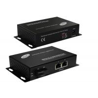 China Two Ethernet Port Commercial Media Converter , Fiber Optic Media Converter Single Mode on sale