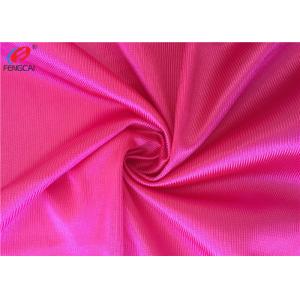 Textiles Jersey 100 Polyester Fabric Dazzle Fabric For Uniform , Eco - Friendly