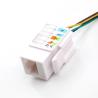 China 8-Position Wire Harness Assembly with RJ45 Keystone, 24V Input, 24AWG Cable wholesale