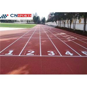 Red Rubber Running Track EPDM Granules For Playground