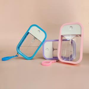 China Portable 38ml 45ml 50ml Credit Card square Plastic Perfume Atomiser Fresh Breath Mouth Spray Bottle wholesale