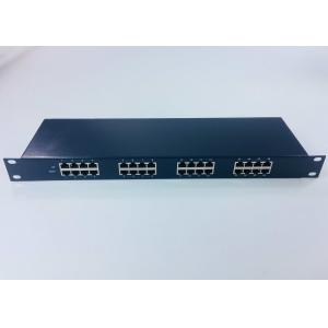 China 16 Network Cables Rack Mount Surge Suppressor , High Standard Cyberpower Surge Protector supplier
