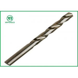 China Bright Finish HSS Drill Bits For Hardened Steel DIN 338 Straight Shank Left Hand supplier