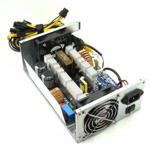 China 1800 Watt Output Power Supply Unit 2.25KG Net Weight Double Fan 23CM * 15CM * 8.7CM wholesale