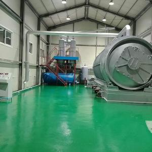 380V Convert Waste Tyre Into Oil Recycling Machine Pyrolysis Oil System