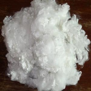 Siliconized Recycled Polyester Staple Fiber Anti Static For Cushion Filling