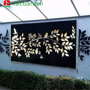 China Laser Cut Indoor & Outdoor Decoration Metal Steel Garden Screen Corten supplier