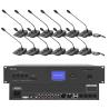 China HUAIN Digital Basic Gooseneck Wired Delegate Conference Microphone Console for Audio Visual System wholesale