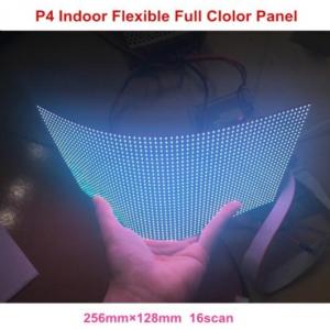 SMD Cylinder Screen Led Flexible Module Led Wall Tiles 140 To 160deg View Angle