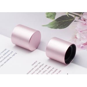 Aluminum Pink Perfume Bottle Caps For Fea15 Spray Pump Cylinder Cap