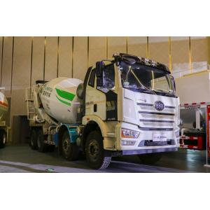 Truck Mixing Concrete FAW J6L Model 8*4 Drive Mode 8 Cubic Tanker 320hp 4 Axles