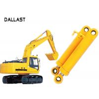 China Heavy Duty High Pressure Hydraulic Cylinder Dual Stage For Industrial Crane Excavator for sale