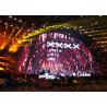 Stage Show Rental Led Display Screen , Led Big Display Ultra Clear Ultra Slim