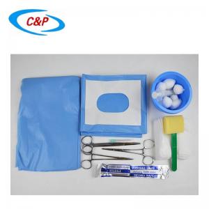Blue Sterile Spinal Surgical Pack Of Hospital And Clinic With Blue Color