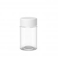 China Glass Jar 5 Pack Tube Clear Metallic Colour Cap Of Jars Custom Child Proof Glass Jar With Box Smooth Smell Proof Lid on sale