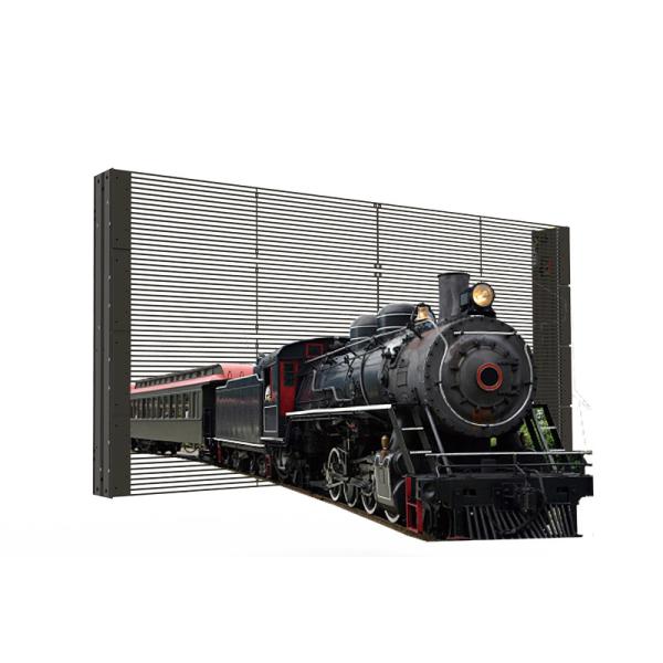 TRA-B PH5-10 Indoor See Through LED Screen 1000mmX1000mm Aluminium Alloy Transparent Display