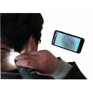 China WIFI Connection Microscope Portable Wireless Digital Video Otoscope Skin And Hair Magnifier on sale