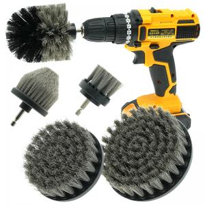 Electric Floor Cleaning Brush Drill Cleaning Kit Drill Attachment Set For Car Cleaning