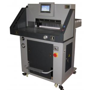 Industrial Program Control Electric Paper Guillotine Cutter Machine Max Cutting 720mm