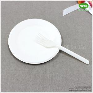 5 Inch Sugarcane Compostable Plates Natural Plant Fibers Plate, EU Standard Biodegradable Plate Wedding Charger Plates