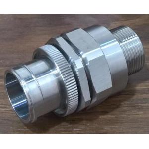 CNC Milling Custom Gland Steel Nut With Sleeve For High Pressure Pump ASME B18.6.3