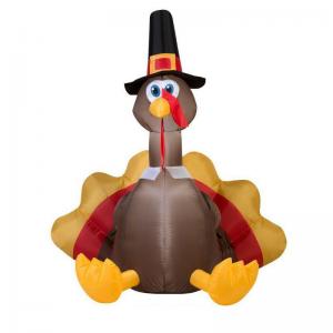China Customized Super popular yard decorative thanksgiving giant inflatable turkey supplier