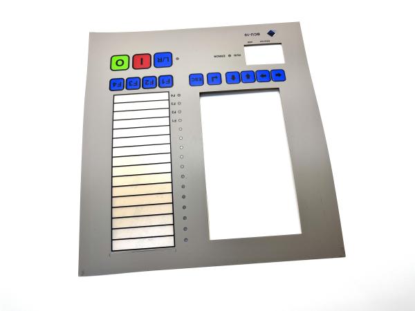 LED Stock Membrane Keypads High Brightness Custom With 3M External Adhesive